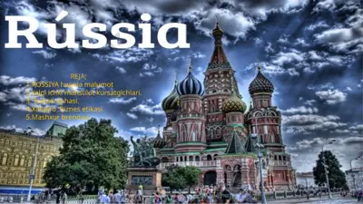 rossiya davlatining iqtisodiy siyosati va tuzulishi — PPTX