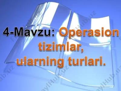 kompyutertizimi — PPTX