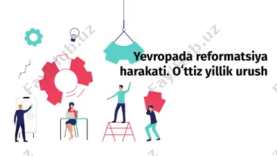 reformatsiya harakati — PPTX