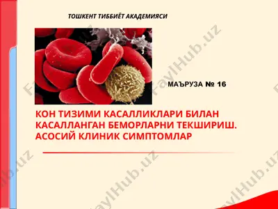 kon tizimi kasalliklari bilan kasallangan bemorlarni tekshirish — PPT