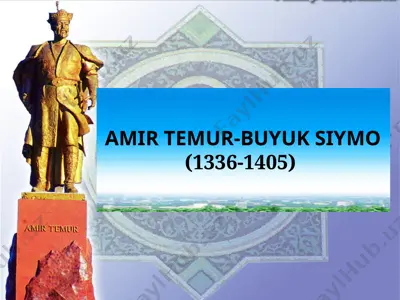 amir temur -buyuk siymo — PPT