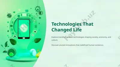 technologies that changed life — PPTX