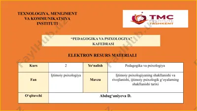 elektron resurs materiali — PPTX