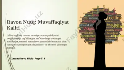 muvaffaqiyat kaliti — PPTX