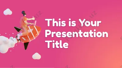 presentation template - "this is your presentation title" — PPTX