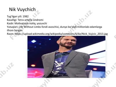 nik vuychich — PPTX