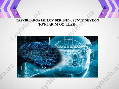 neyron tarmoq — PPTX