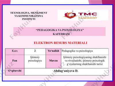 elektron resurs materiali — PPTX