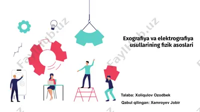 exografiya va elektrografiya usullarining fizik asoslari — PPTX