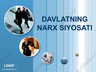 davlatning narx siyosati — PPTX