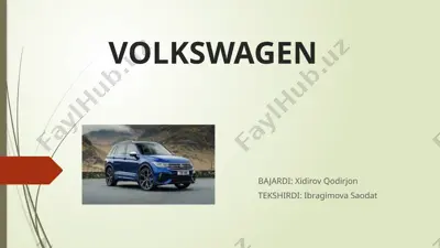 volkswagen — PPTX