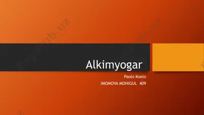 alkimyogar — PPTX