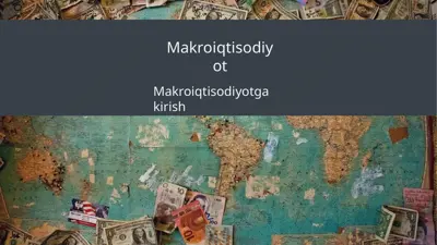 makroiqtisodiyot — PPTX