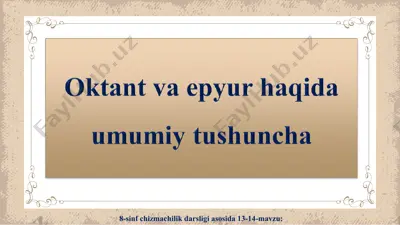 oktant va epyur — PPT