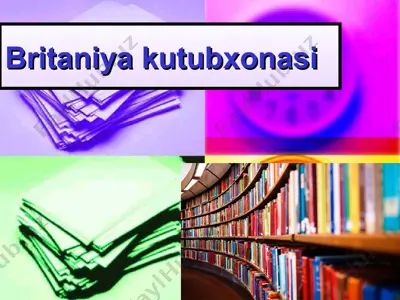 britaniya kutubxonasi — PPT