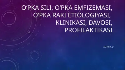 o‘pka sili — PPTX