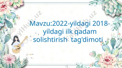 nutq o’stirish metodikasi — PPTX