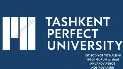 iqtisodiyot yo'nalishi — PPTX