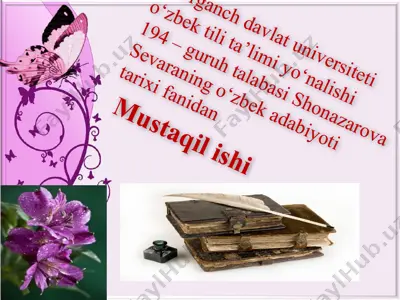 o‘zbektilida qo‘shma gaplar tushunchasi — PPTX