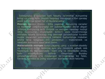 turli falsafiy ta'limotlar — PPTX