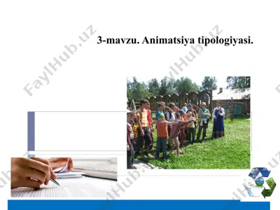 animatsiya tipologiyasi — PPT