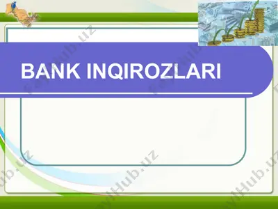 bank inqirozlari — PPT