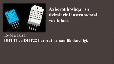 axborot boshqarish tizimlari instrumental vositalari — PPTX