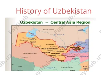history of uzbekistan — PPTX