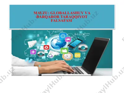 globalizatsiya falsafasi — PPTX