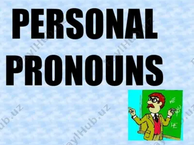 personal pronouns — PPTX