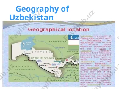 geography of uzbekistan — PPTX