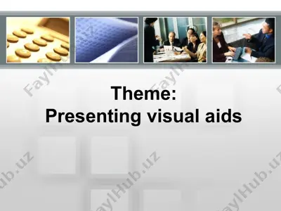 visual aids in presentations — PPT