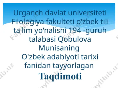 sabot-ul ojizin — PPTX