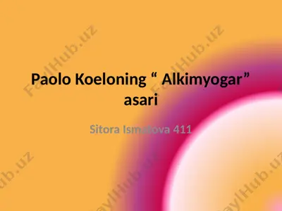 alkimyogar — PPTX