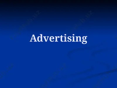 advertising — PPTX