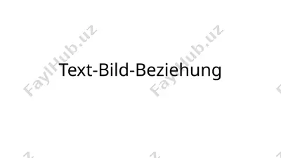 text-bild-beziehung — PPTX