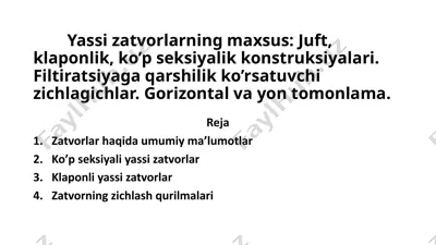 yassi zatvorlar — PPTX