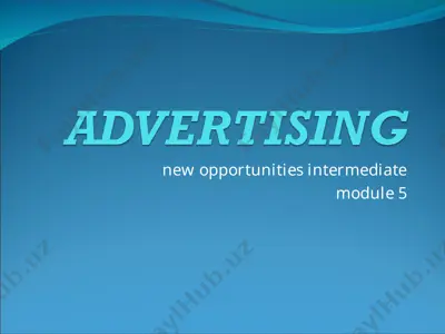 advertising — PPT