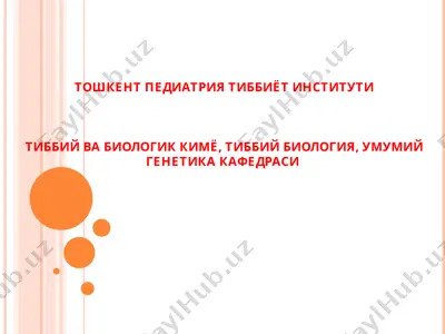 tibbiy kimyoga kirish. biogen va zaharli (noorganogen) elementlarkimyosi — PPT