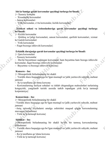 korxonalar bo‘yicha taqrizlar — DOCX
