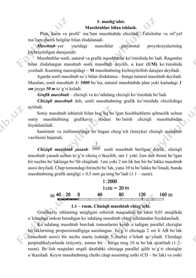 masshtablar bilan ishlash — DOCX