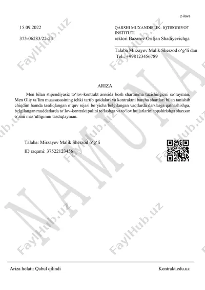 ariza — DOCX