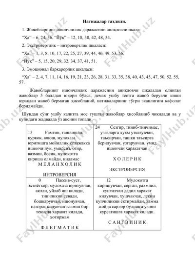 xolizmatlar tahlili — DOCX