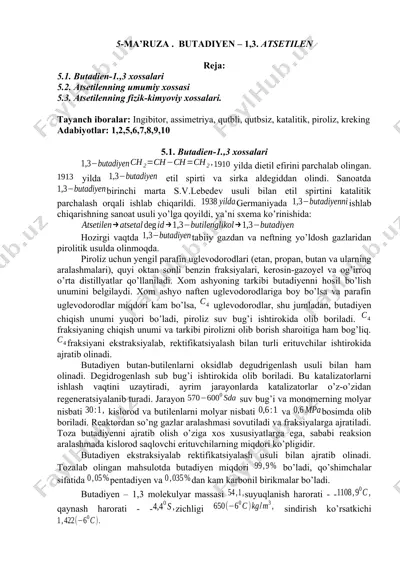 butadien-1,3 — DOCX