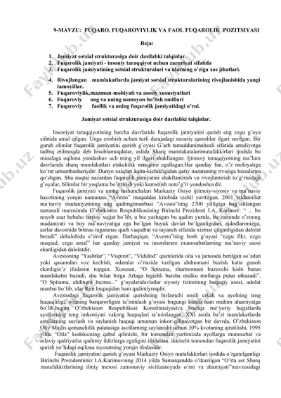 fuqaroviylik — DOCX