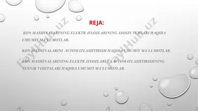 kon mashinalari — PPTX