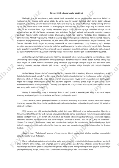 30-40-yillarda bolalar adabiyoti — DOC