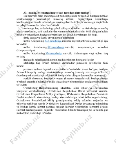 mehnatga haq tolovlarining daromadlari — DOCX
