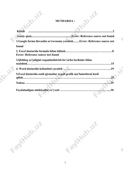 axborot kommunikatsion texnologiyalari — DOCX