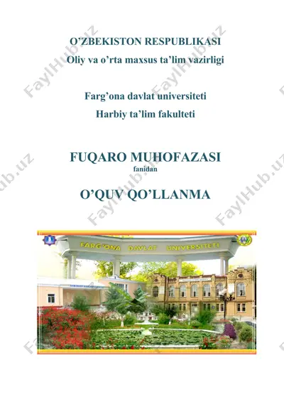 fuqaro muhofazasi o‘quv qo‘llanmasi — DOC